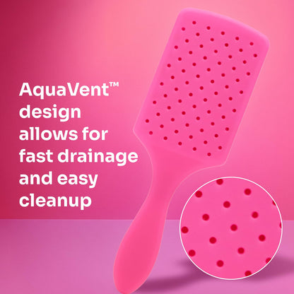 Wet Brush Paddle Detangler Purple