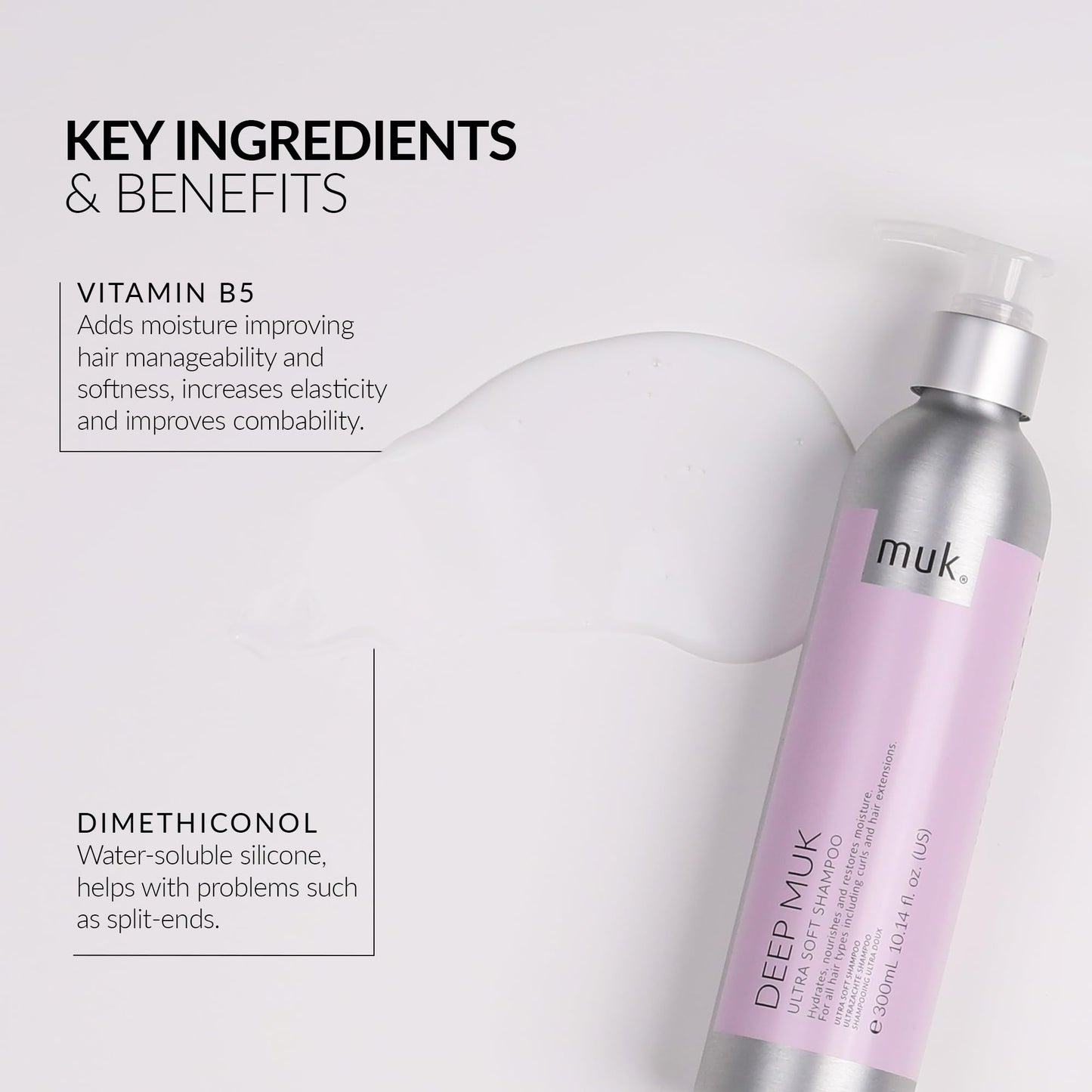 MUK Deep Ultra Soft Shampoo 300ml