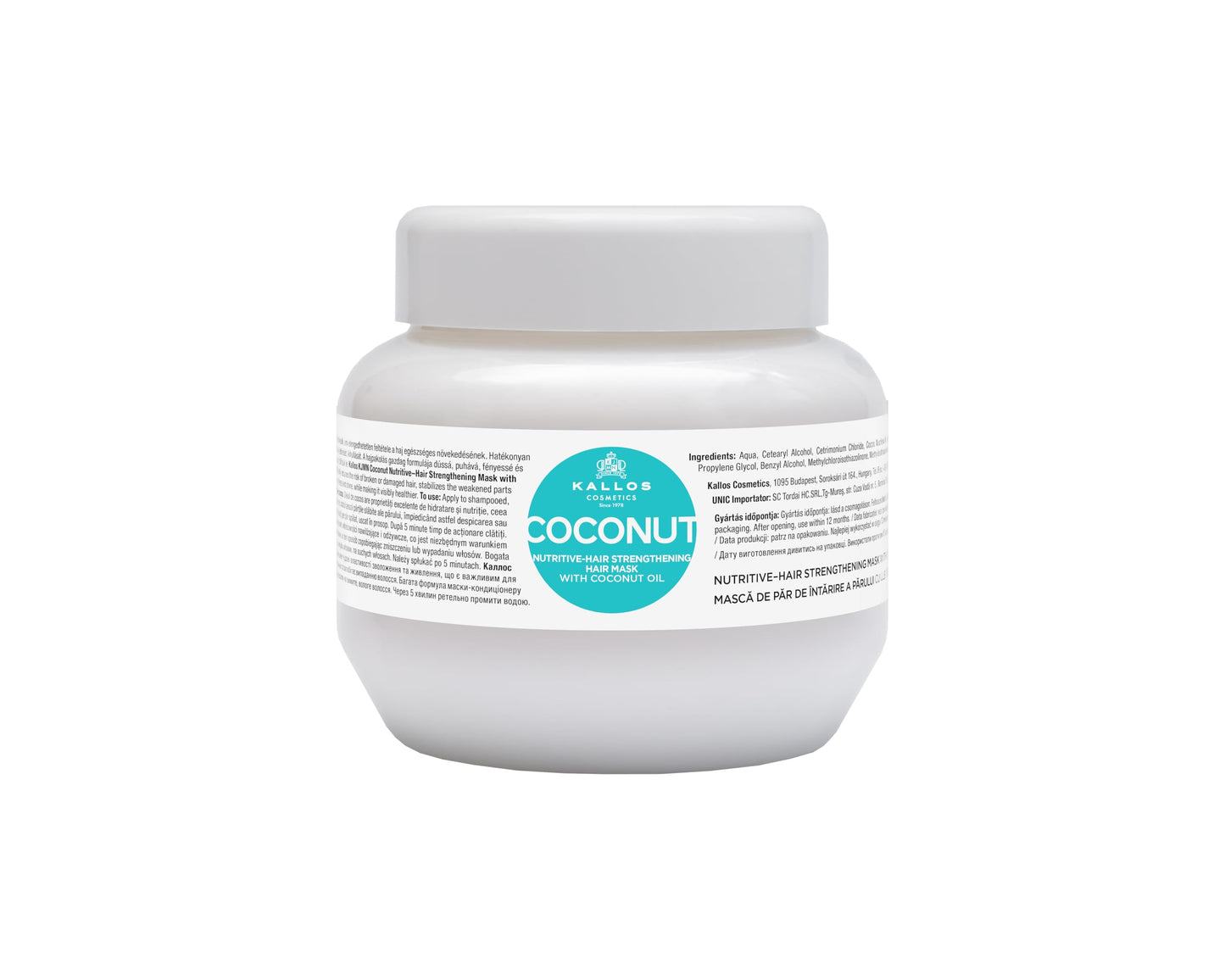Kallos Coconut Nutritive Strength Mask 275ml