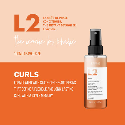 Lakme L2 Curls Detangling Conditioner 100ml