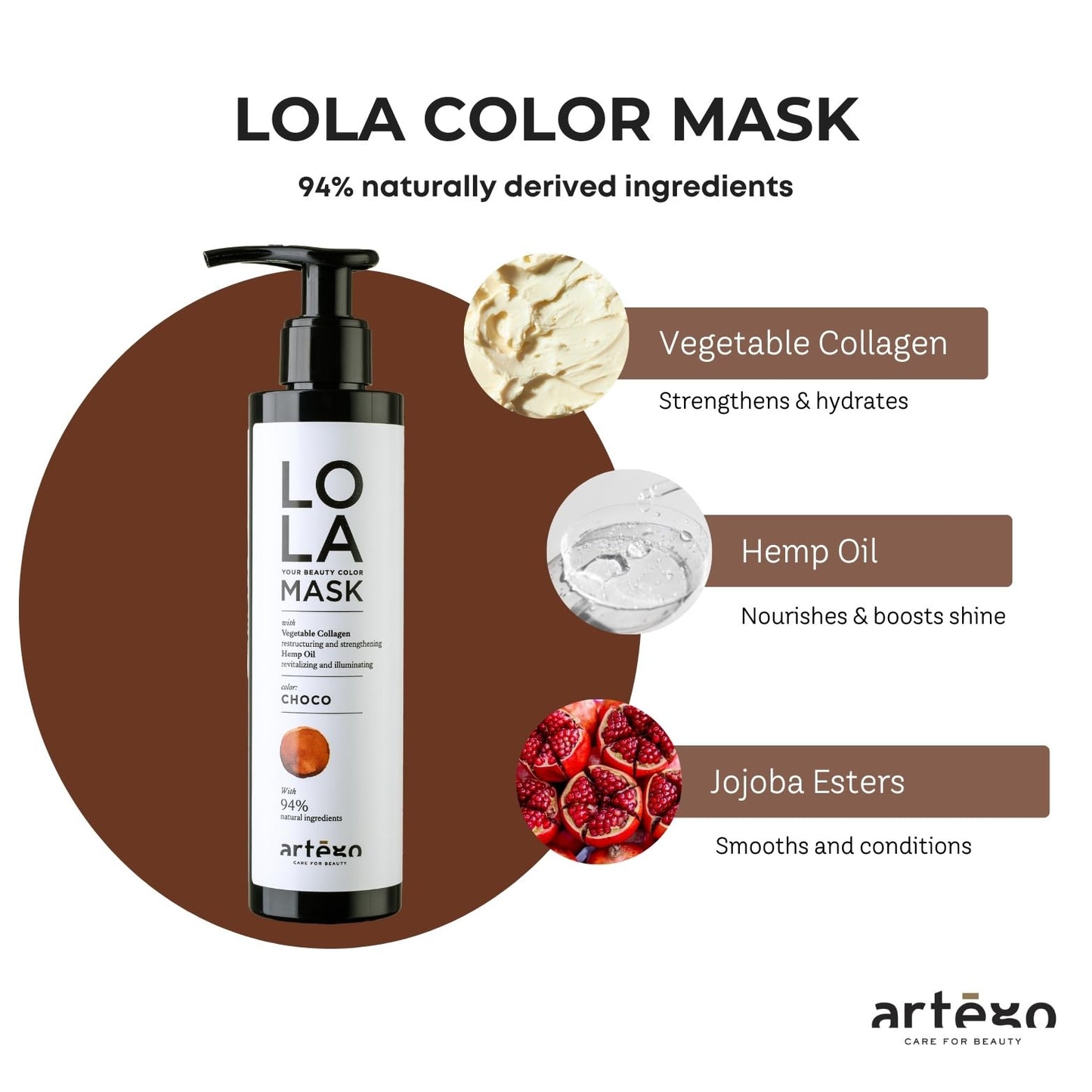 ARTEGO LOLA Your Beauty Color Mask Choco 200 ml