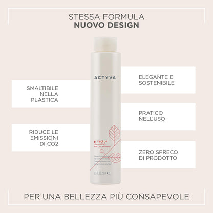 Kemon Actyva P-Factor Shampoo 250ml