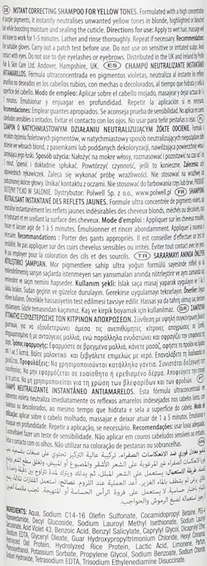 Montibello Col Correction Stop Yellow Szampon300ml