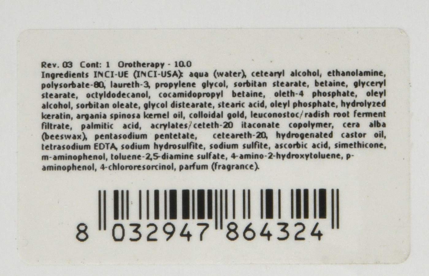 Fanola Oro Therapy Farba 10.0