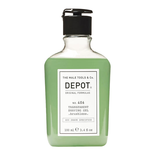 Depot NO. 406 Transparent Shaving Gel 100ml