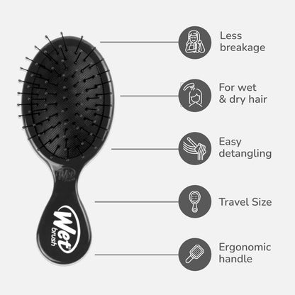 Wet Brush Mini Detangler Black