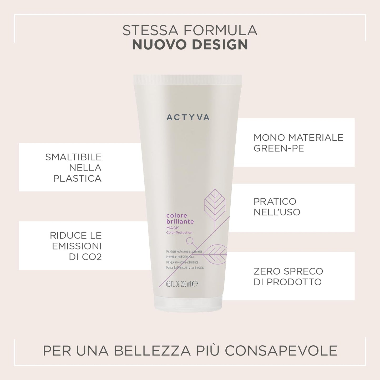 Kemon Actyva Colore Brillante Mask 200ml
