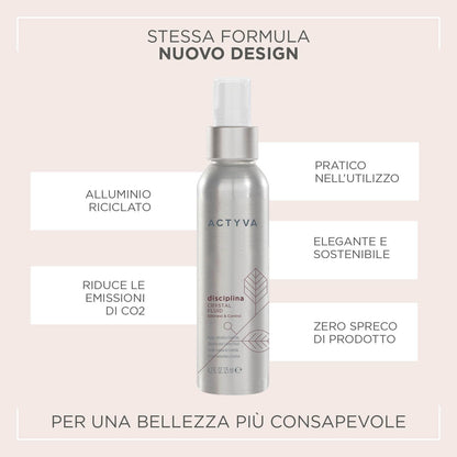 Kemon Actyva Disciplina Crystal Silk Fluid 125ml