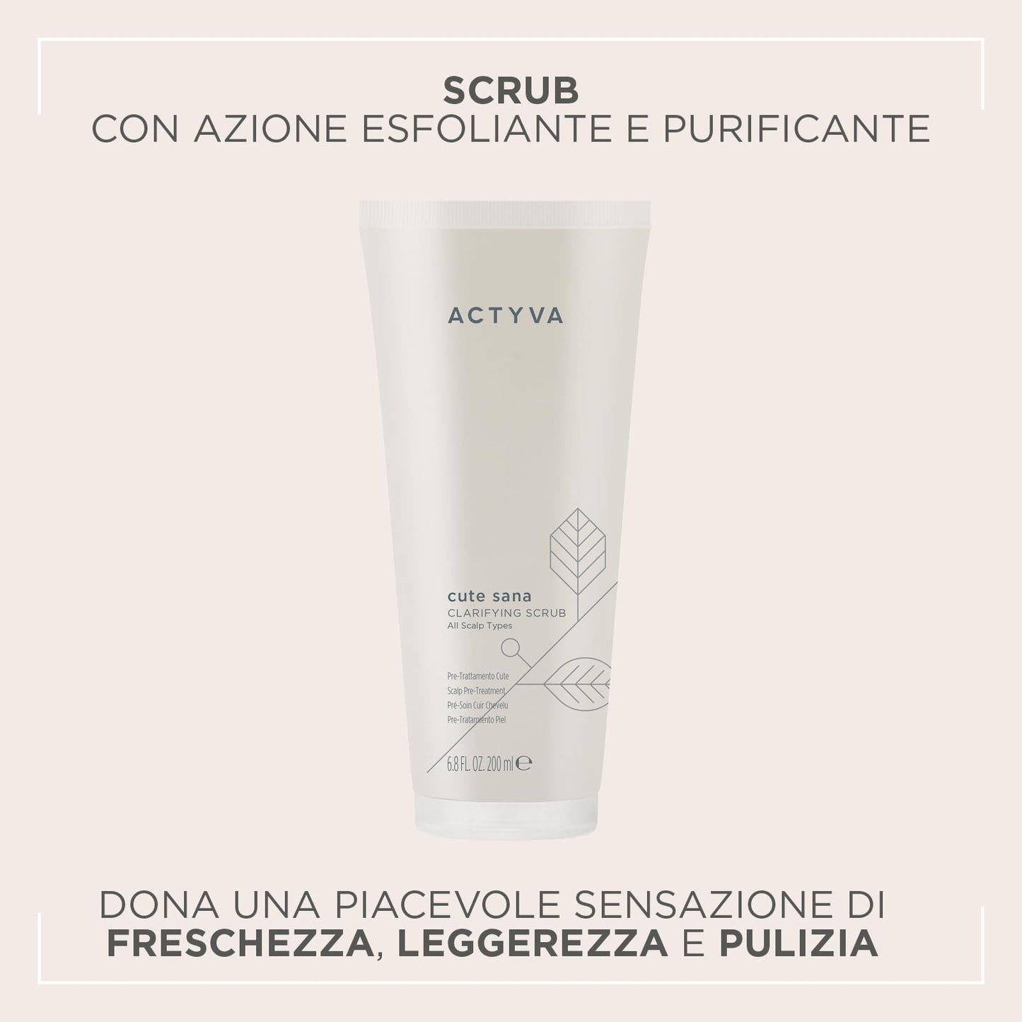 Kemon Actyva Cute Sana Gel Clarifying Scrub 200ml