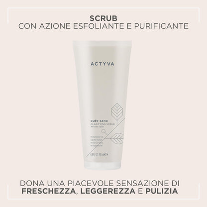 Kemon Actyva Cute Sana Gel Clarifying Scrub 200ml