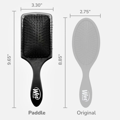 Wet Brush Paddle Detangler Black