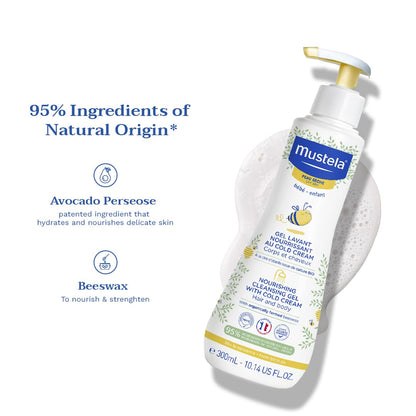 Mustela Cold Cream Nourishing Cleansing Gel 300ml