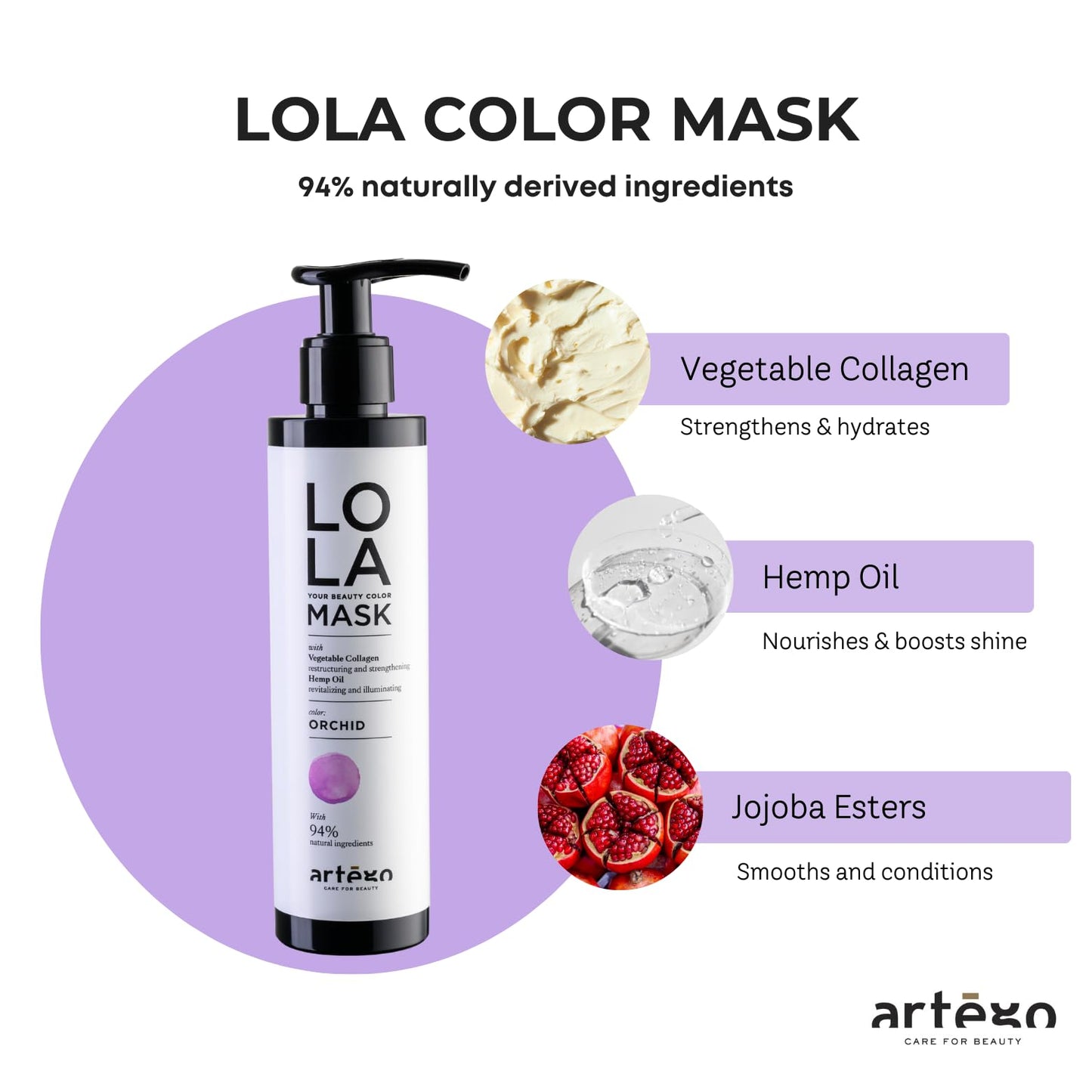 ARTEGO LOLA Your Beauty Color Mask Orchid 200 ml