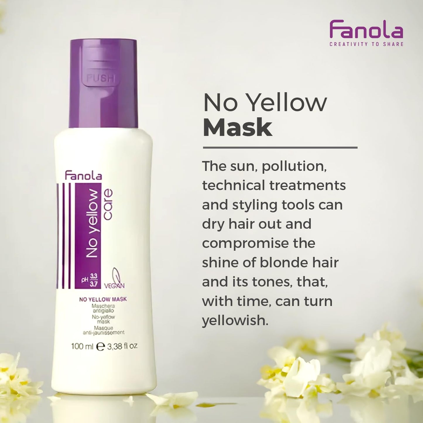 Fanola No Yellow Maska 100 ml
