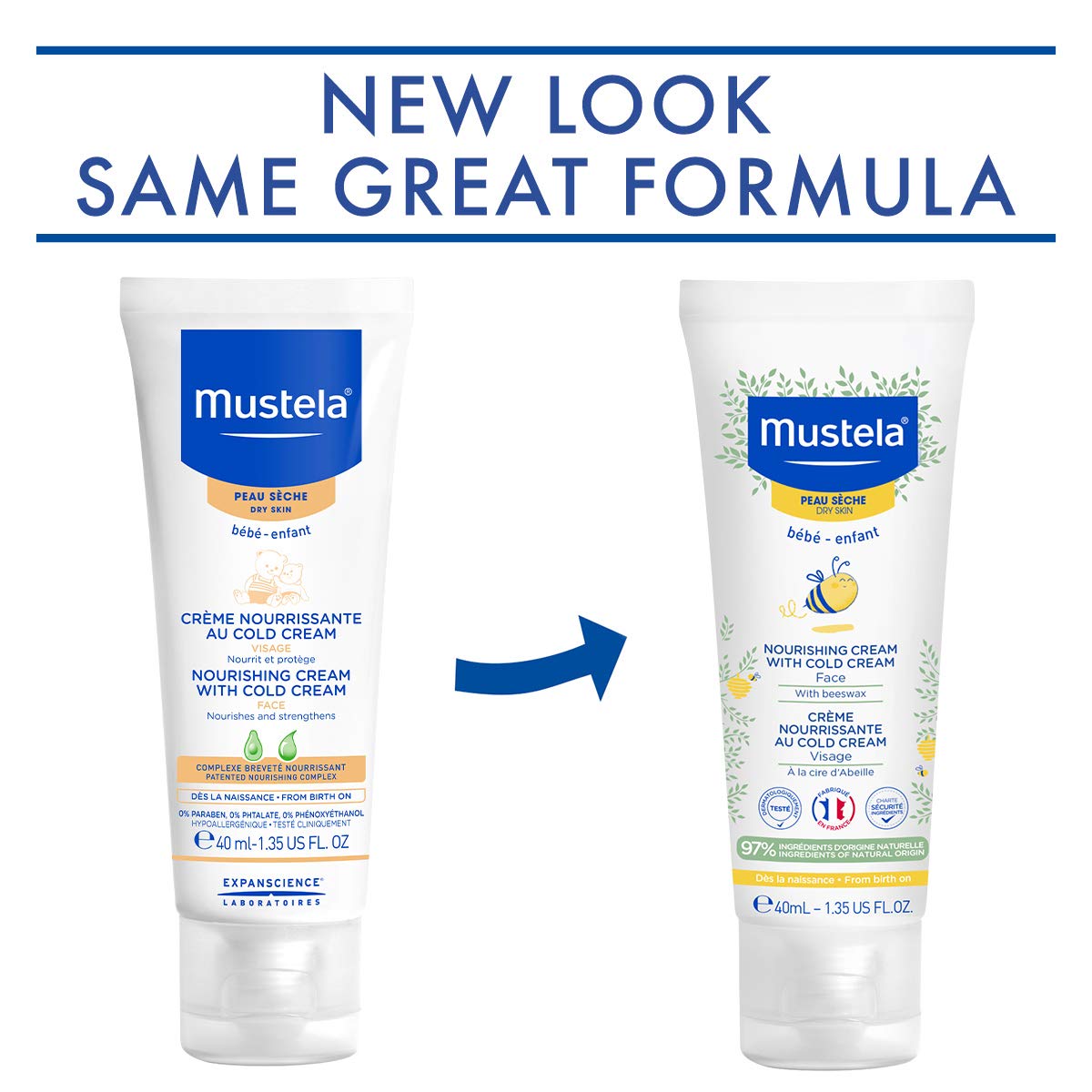 Mustela Cold Cream Nourishing Face Cream 40ml