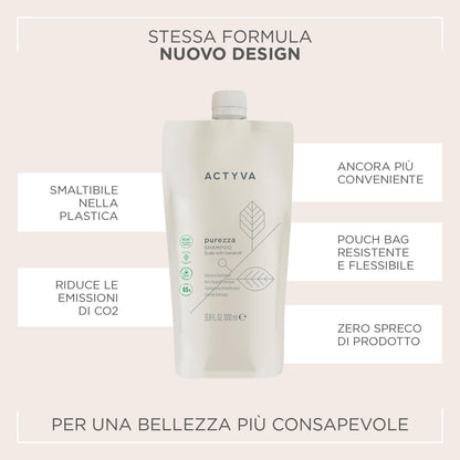 Kemon Actyva Purezza Refil Shampoo 1000ml