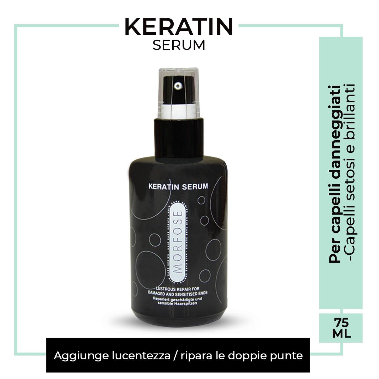 Morfose Keratin Black Serum 75ml