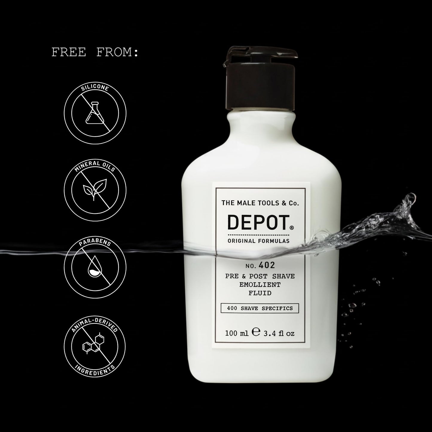 Depot NO. 402 Pre & Post Shave Fluid 100ml