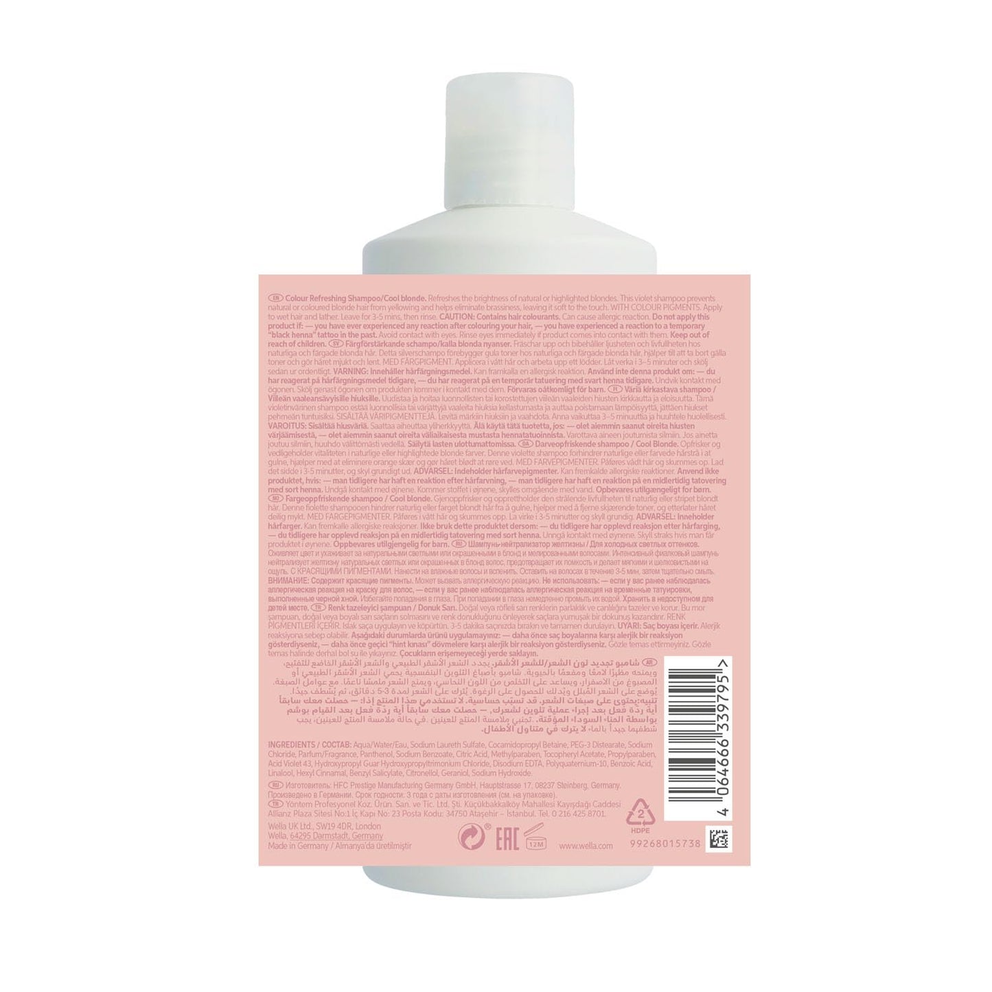 Wella INVIGO BLONDE Szampon 500ml NEW