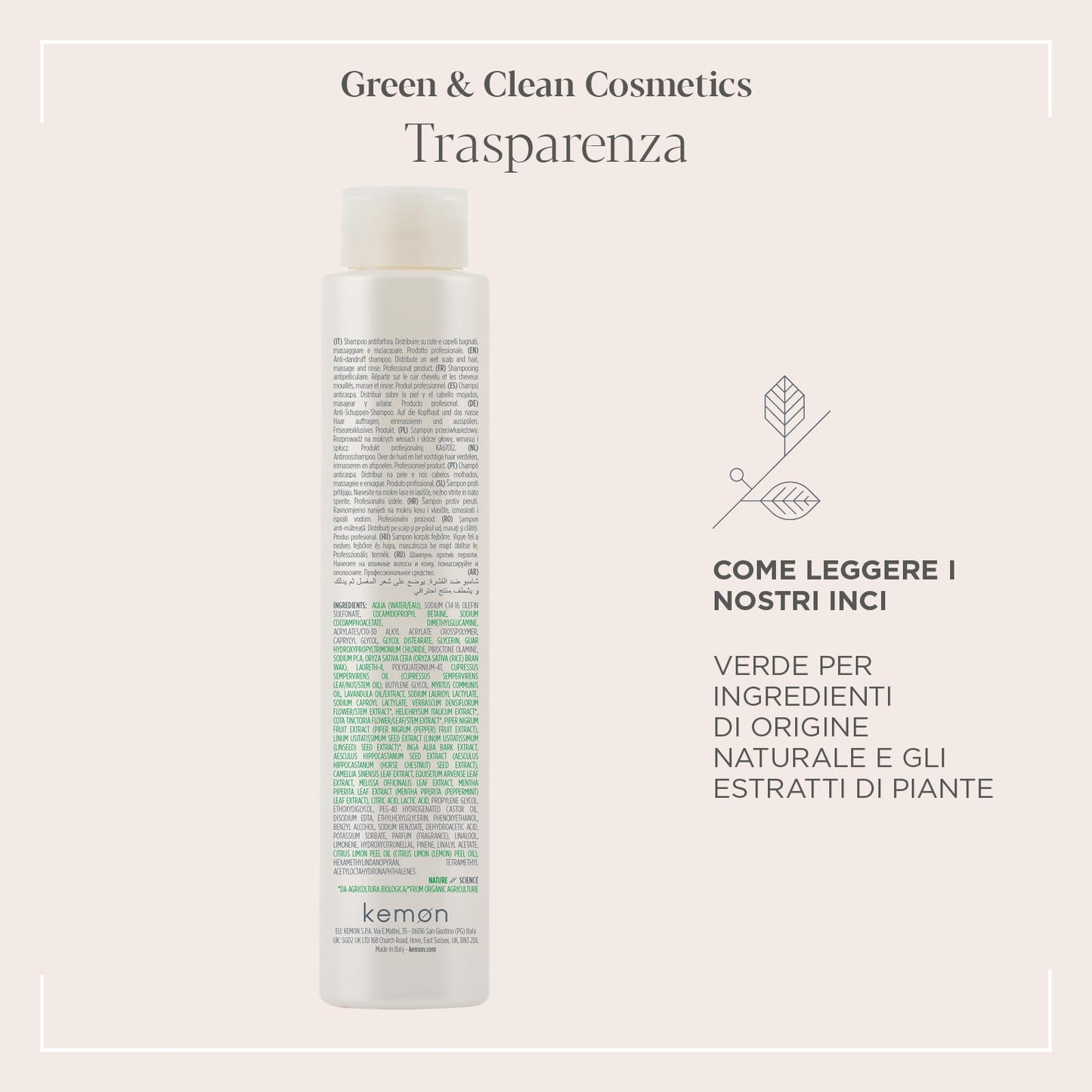 Kemon Actyva Purezza Shampoo 250ml