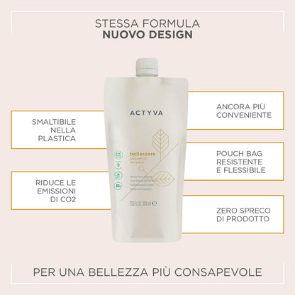 Kemon Actyva Bellessere Refil Shampoo 1000ml