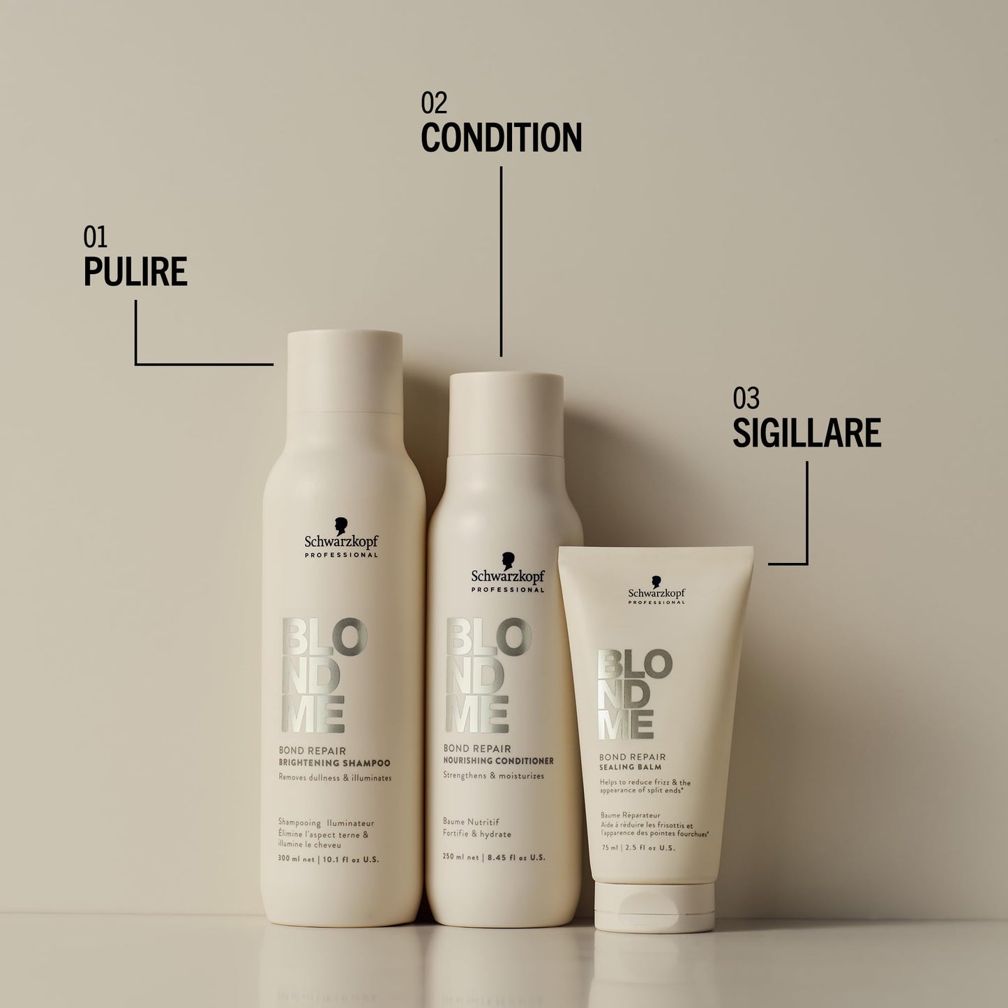 Schwarzkopf Blondme Brightening Shampoo 300ml