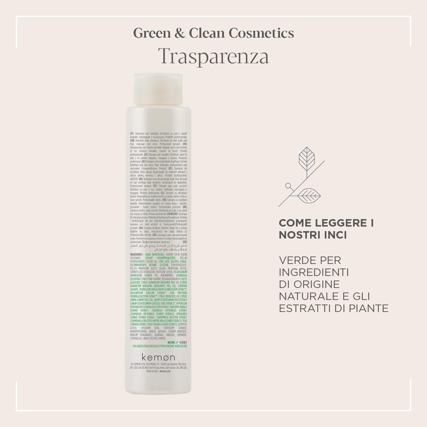 Kemon Actyva Benessere Shampoo 250ml