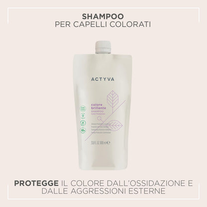 Kemon Actyva Colore Brillante Refil Shampoo 1000ml
