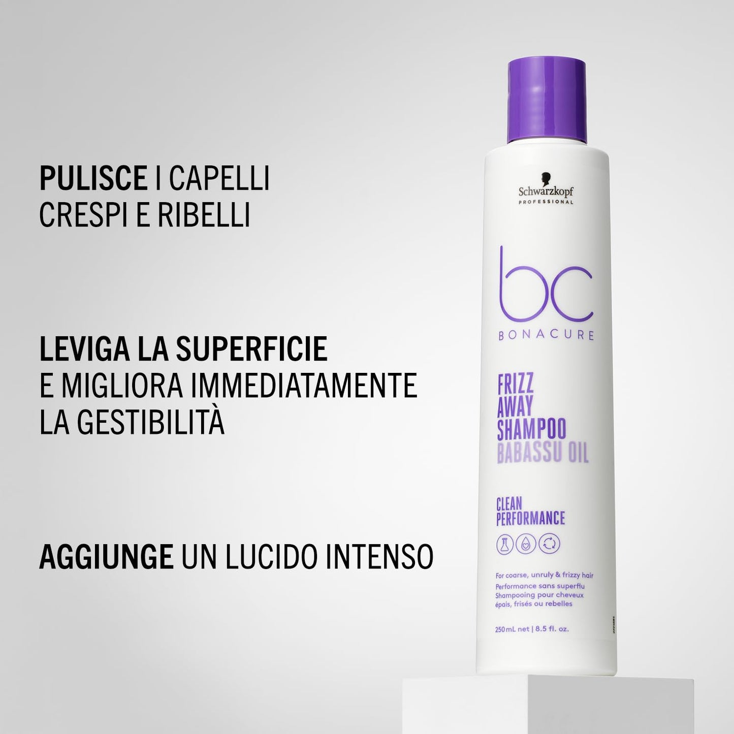 Schwarzkopf BC Frizz Away Shampoo 250ml