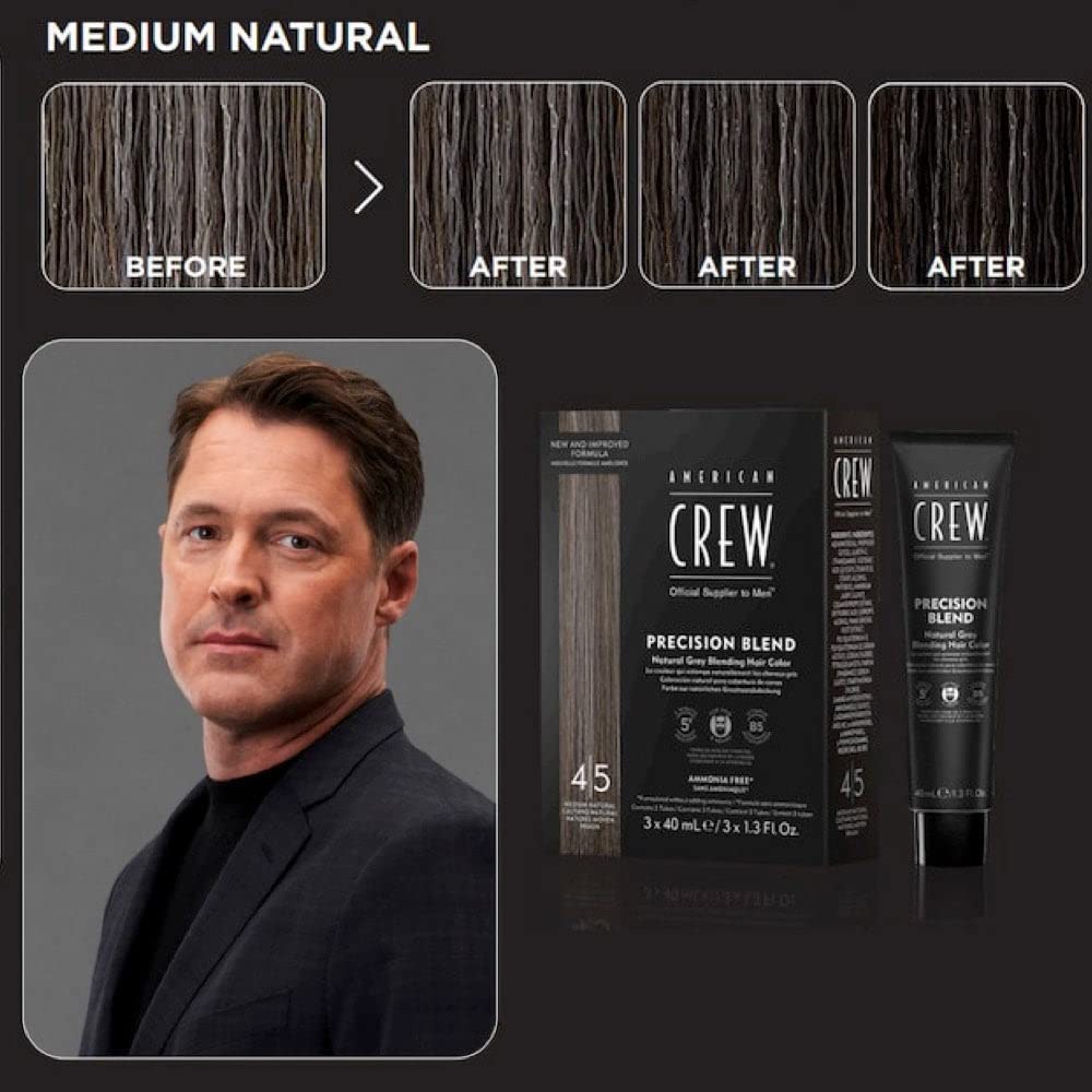 American Crew Precision Blend Medium Natura 3x40ml