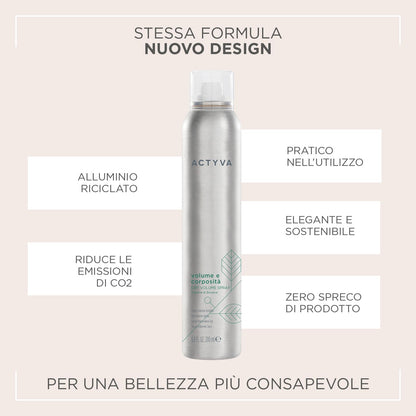 Kemon Actyva Volume e Corposita Dry Spray 200ml