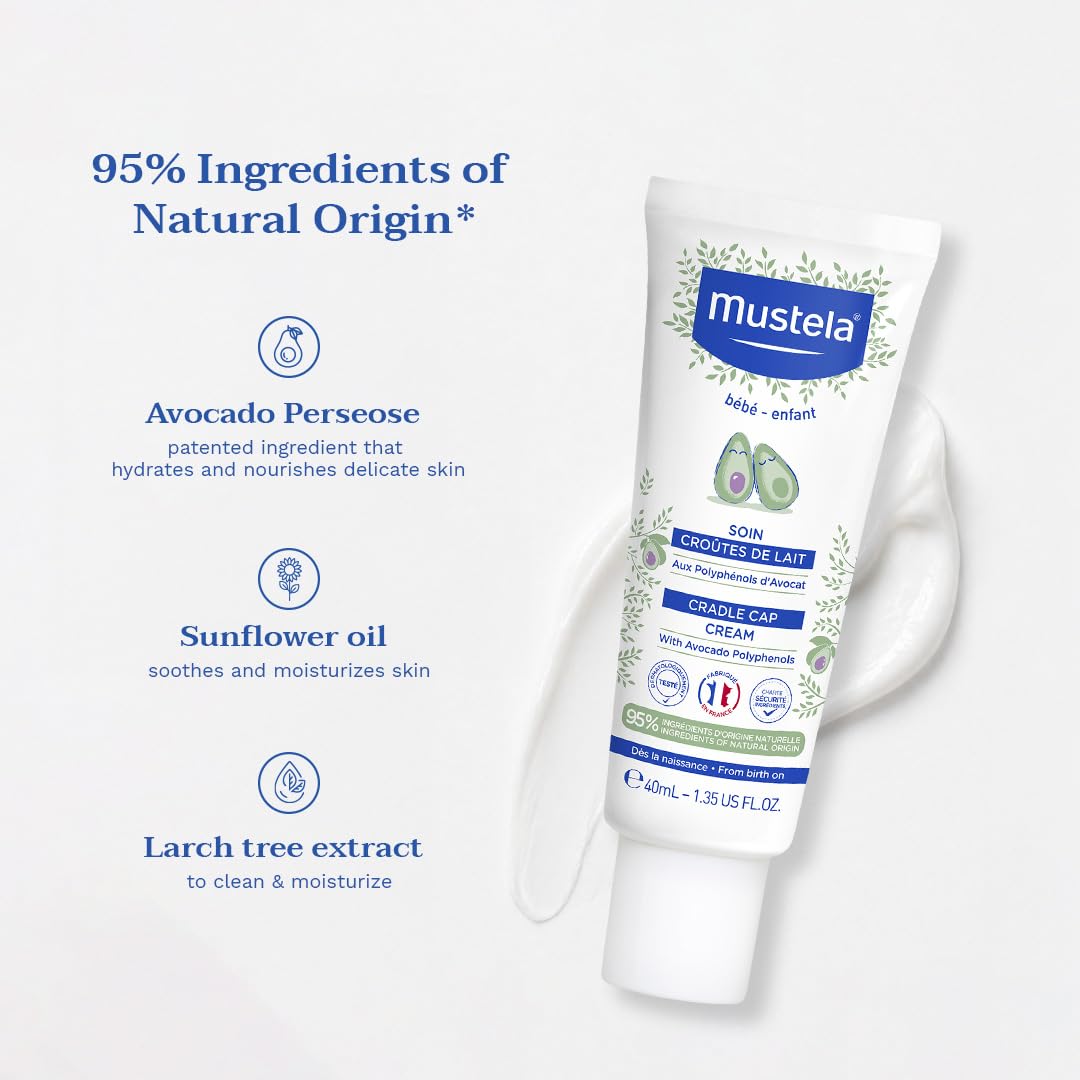 Mustela Cradle Cap Cream 40ml