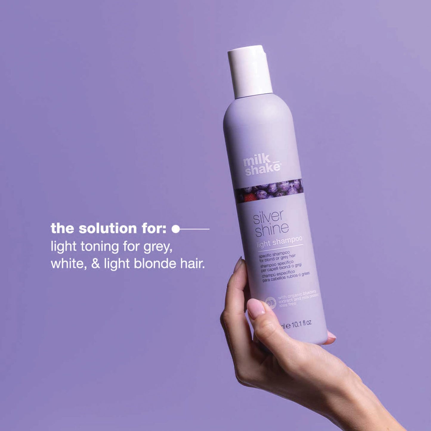 Milk Shake Silver Shine Light Szampon 300ml