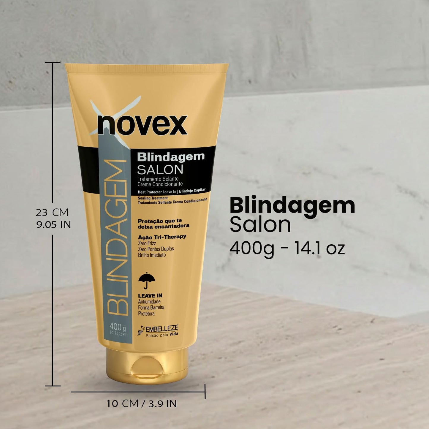 Novex Salon Blindagem Leave-In Odżywka 400g