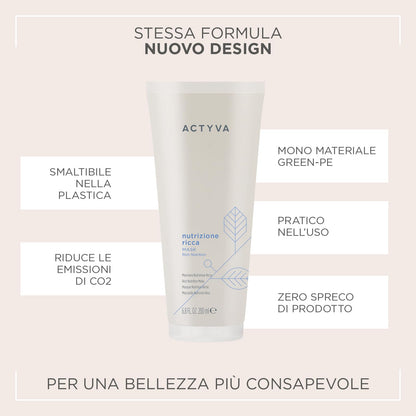 Kemon Actyva Nutrizione Ricca Mask 200ml