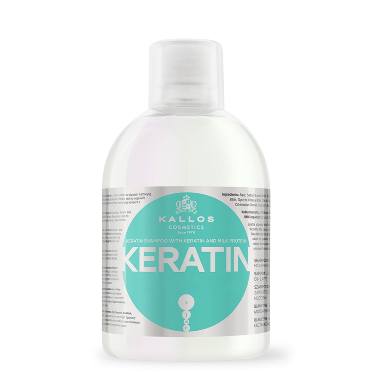 Kallos Keratin Shampoo 1000ml