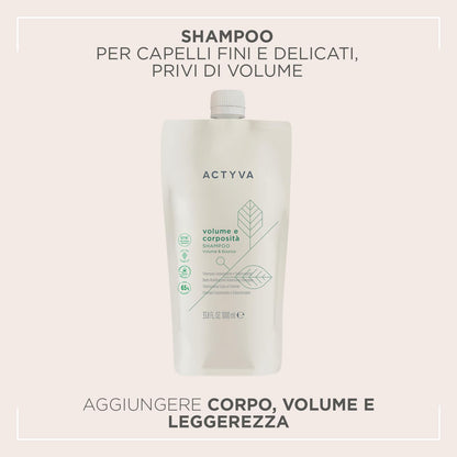 Kemon Actyva Volume e Corposita Ref Shampoo 1000ml