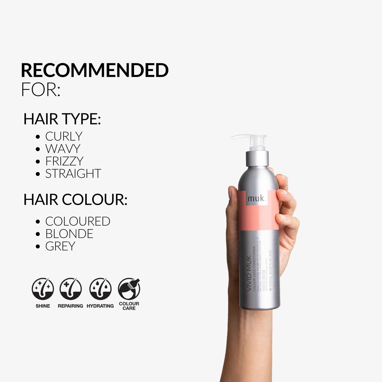 MUK Vivid Colour Lock Conditioner 300ml