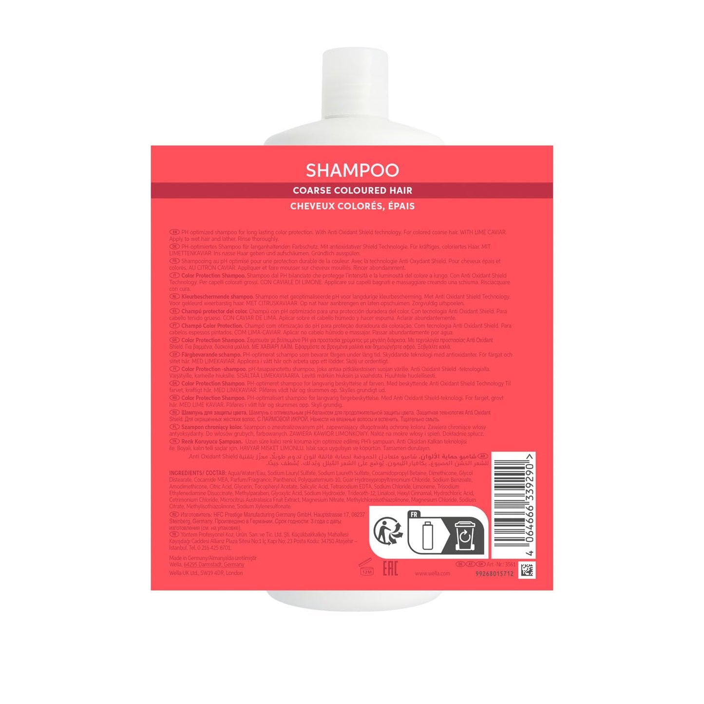Wella INVIGO COL BR. Szampon Grube 500ml NEW