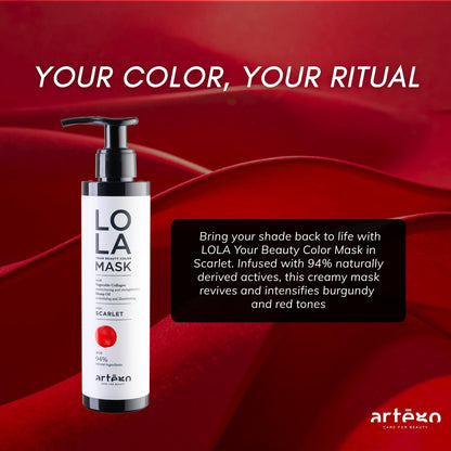 ARTEGO LOLA Your Beauty Color Mask Scarlet 200 ml