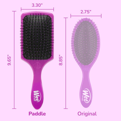 Wet Brush Paddle Detangler Purple