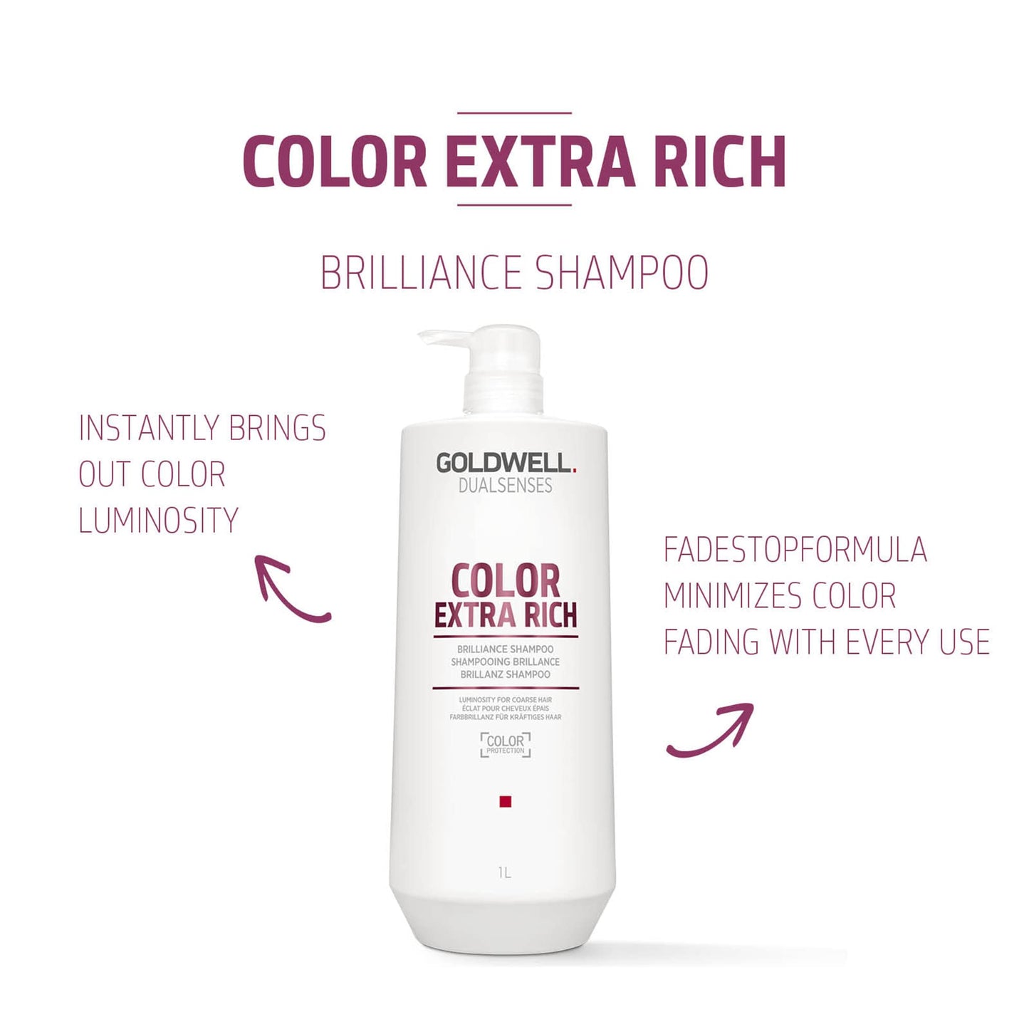 Goldwell DLS Color Extra Rich Shp 1000ml NEW 2017