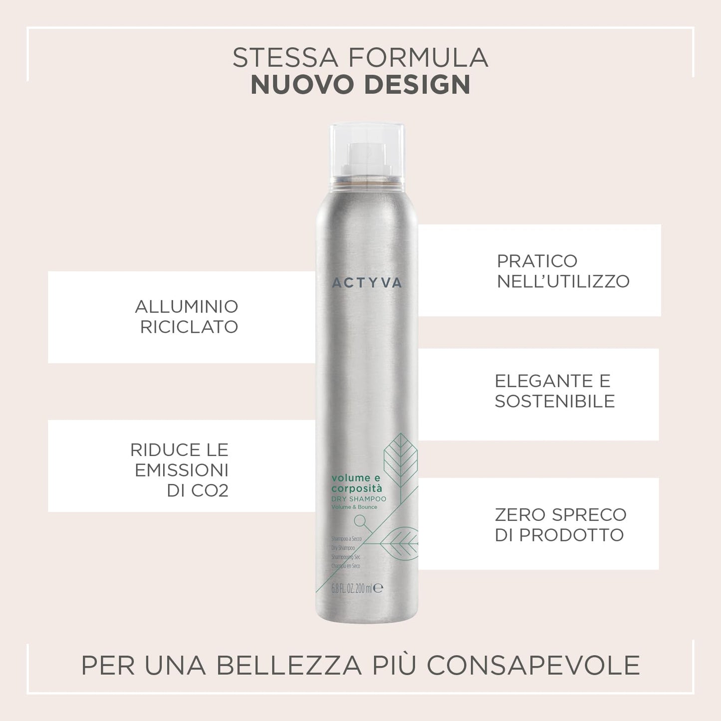 Kemon Actyva Volume e Corposita Dry Shampoo 200ml