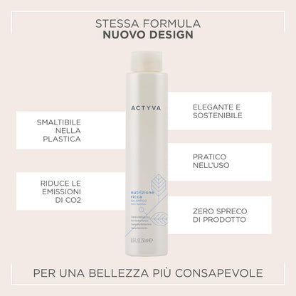 Kemon Actyva Nutrizione Ricca Shampoo 250ml
