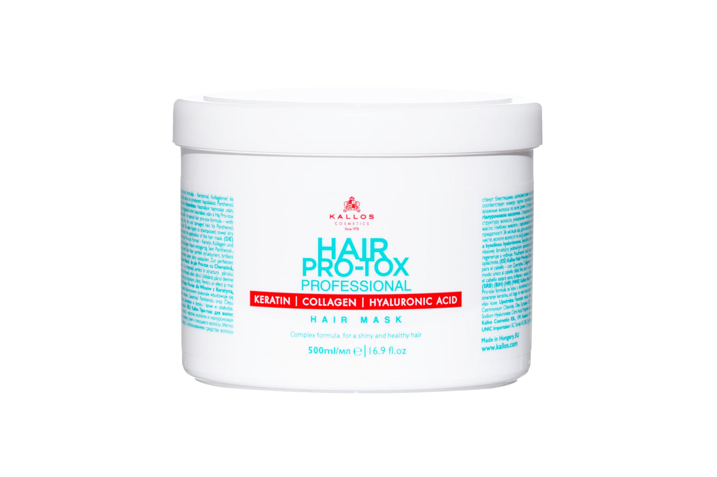 Kallos Hair Pro-Tox Mask 500ml