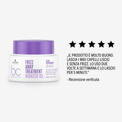 Schwarzkopf BC Frizz Away Mask 200ml