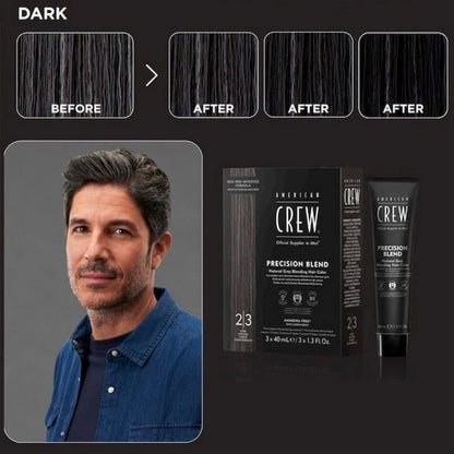American Crew Precision Blend Dark 3x40ml