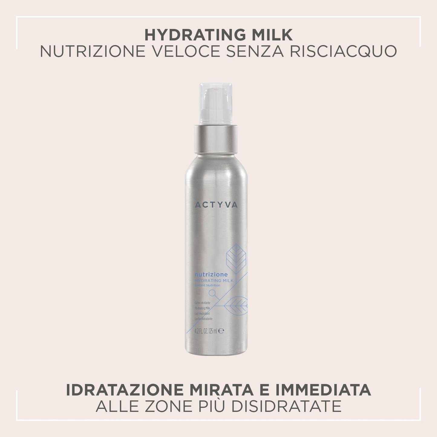 Kemon Actyva Nutrizione Hydrating Milk Spray 125ml