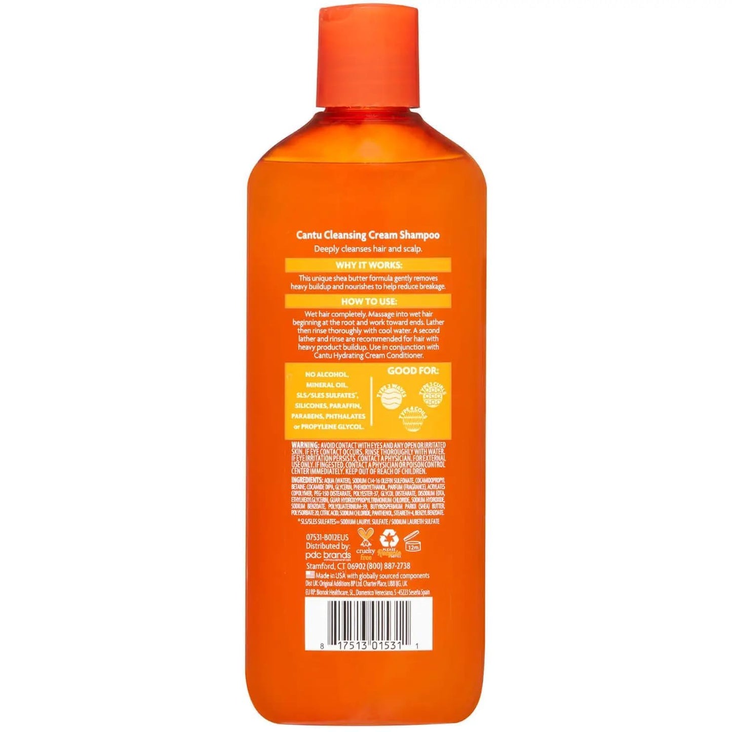 Cantu Shea Butter Cleansing Cream Shampoo 400ml