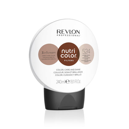 Revlon Nutri Color 524 Coppery P.Brown Maska 240ml